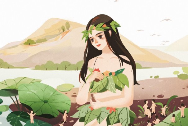 为什么女娲是一条蛇？女蜗人首蛇身的五种传说分别是什么？