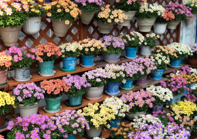 花儿为什么总是五颜六色的？