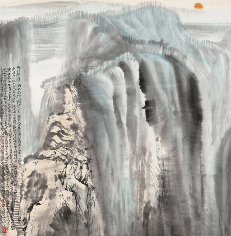 “剑阁峥嵘而崔嵬，一夫当关，万夫莫开”怎么翻译成白话文？