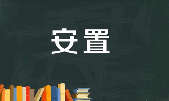 安置是什么意思