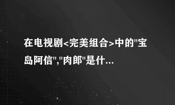 在电视剧<完美组合>中的