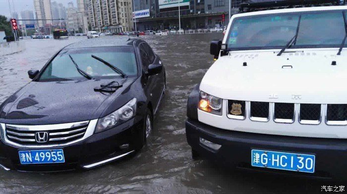 天津肆零极度公益救援，北京BJ40寻找需要帮助的车辆