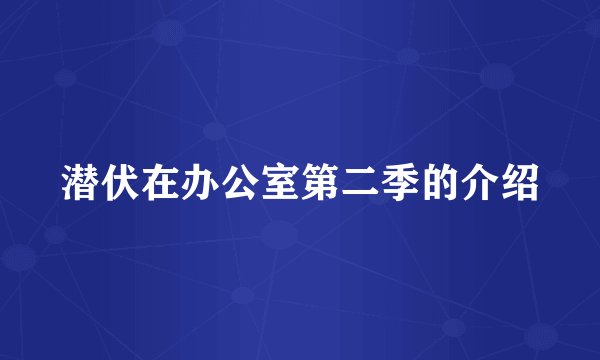 潜伏在办公室第二季的介绍
