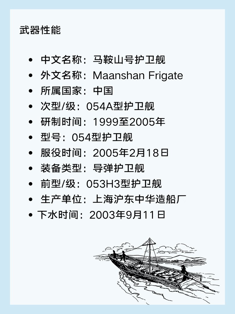 525马鞍山号护卫舰