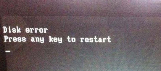 电脑开机时候出现DISK ERROR是怎么回事？