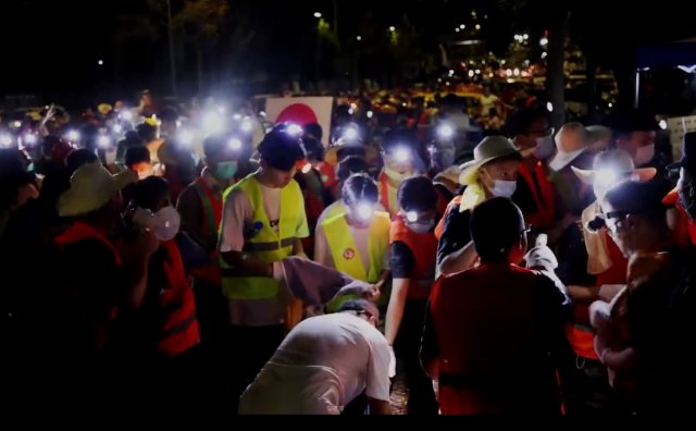 震撼航拍看重庆救援的人有多少?看到这一幕你有什么感受？