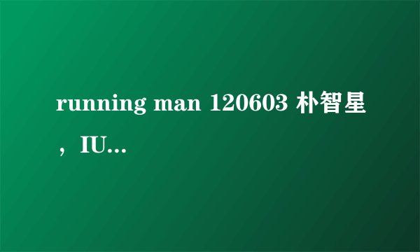 running man 120603 朴智星，IU 来的那期，间谍收买名单，上面的人物对着的信息，能翻译下来么。