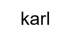 karl是什么意思