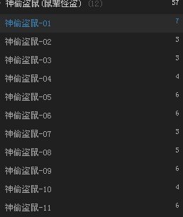 哪有神偷盗鼠（鼠辈神偷）动画在线看，下载也行