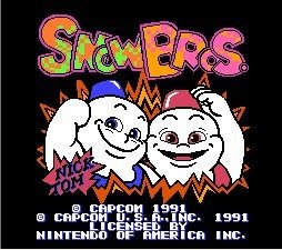 能在线玩的双人版《雪人兄弟》。能确保是双人版