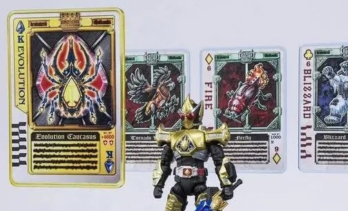 假面骑士剑皇家同花顺是那几个牌