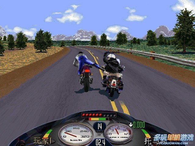 暴力摩托2002的主要人物