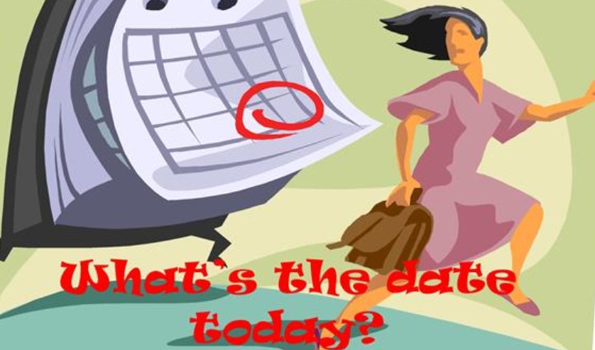 今天是几月几日的英文是什么？