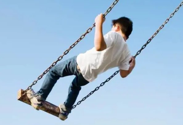 没人推，也没人拉，秋千为什么就越荡越高了？