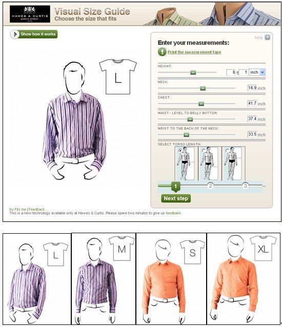 网上试衣间的特点