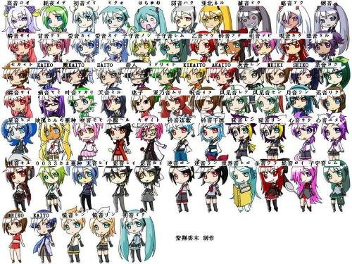 初音未来有多少个亚种？