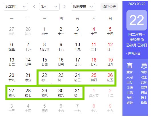 2023年双闰月有什么忌讳？