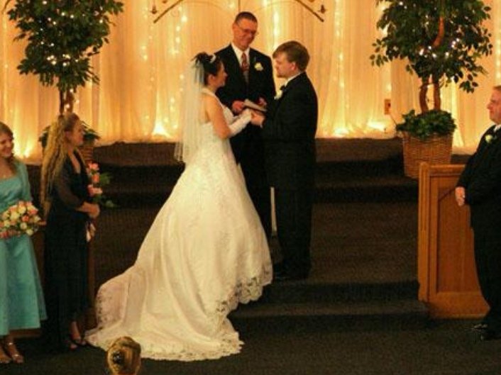 苦等9个月的婚礼视频全是背影，对于这件事，你的观点是什么？