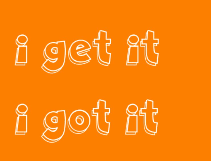 i get it 和 i got it 区别是什么？