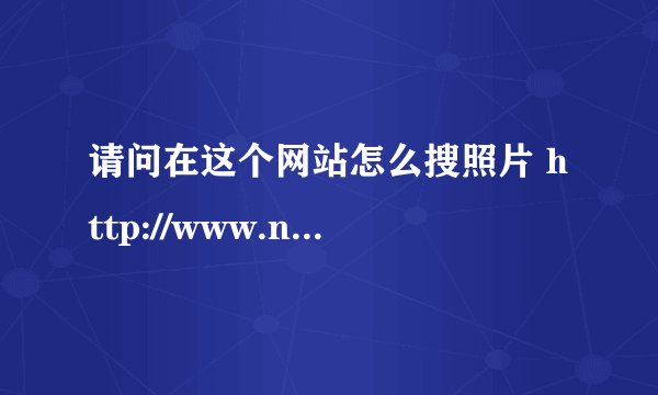 请问在这个网站怎么搜照片 http://www.naver.com/