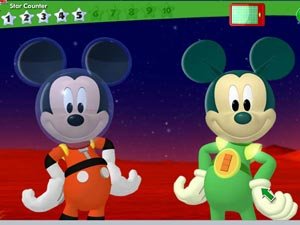 米老鼠宇宙探险的操作方法