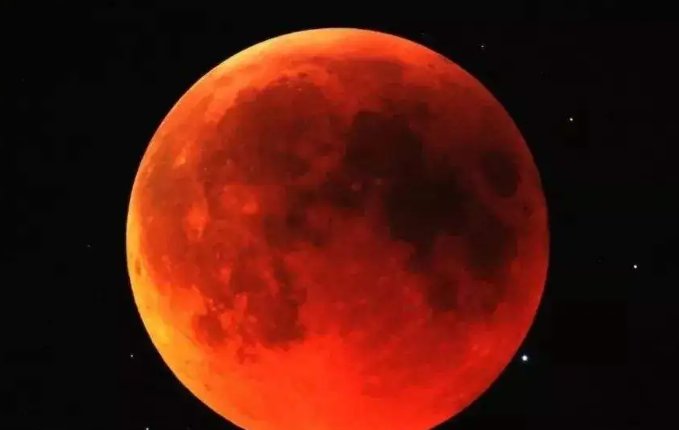 晚上看见血月会怎样