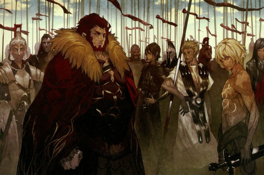 请问fate zero的英灵分别是哪些人物?