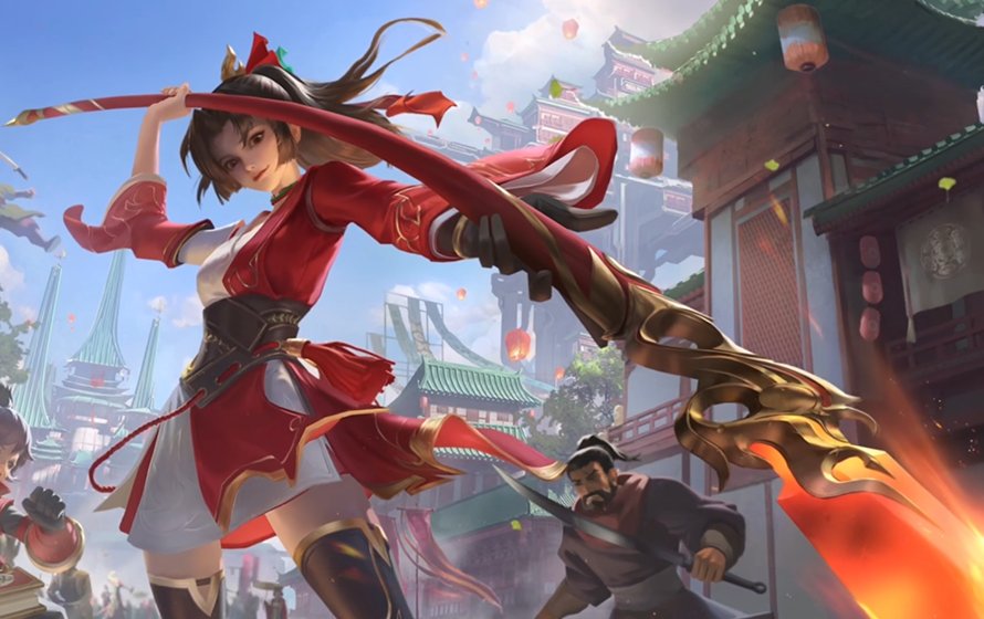 云缨拿枪奖励自己的核心