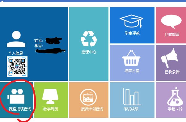 如何查询大学生在校学习成绩