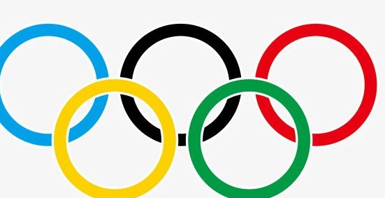 奥林匹克运动会会旗是什么颜色的?