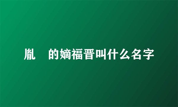 胤禛的嫡福晋叫什么名字