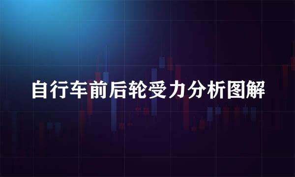 自行车前后轮受力分析图解