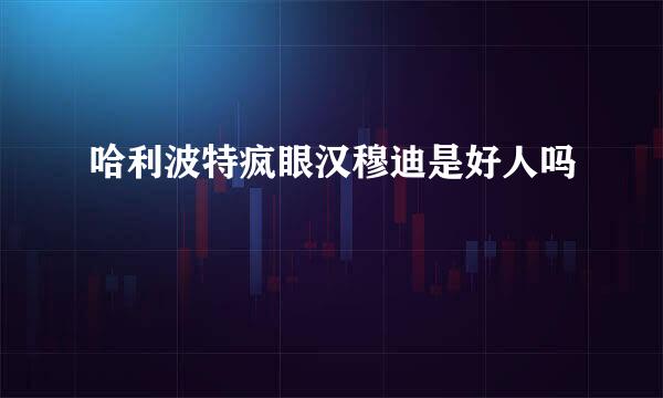 哈利波特疯眼汉穆迪是好人吗