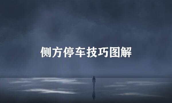 侧方停车技巧图解