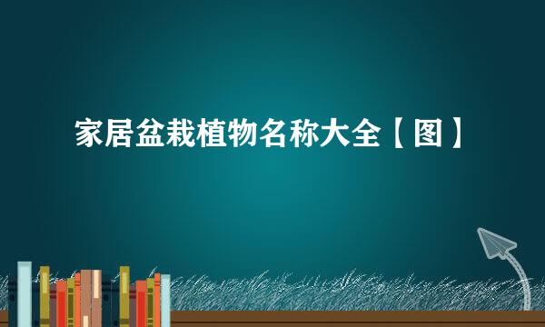 家居盆栽植物名称大全【图】