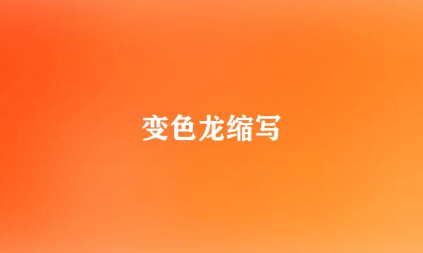 变色龙缩写