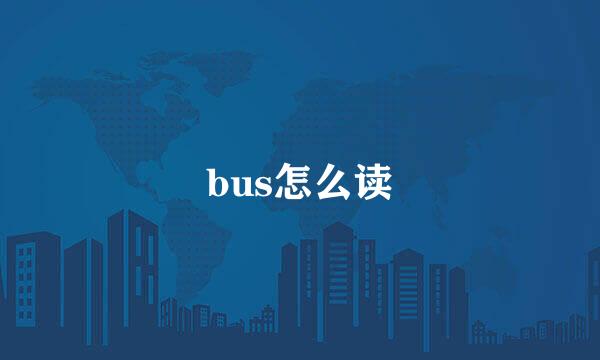 bus怎么读