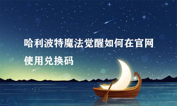 哈利波特魔法觉醒如何在官网使用兑换码