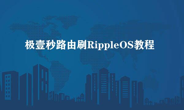 极壹秒路由刷RippleOS教程