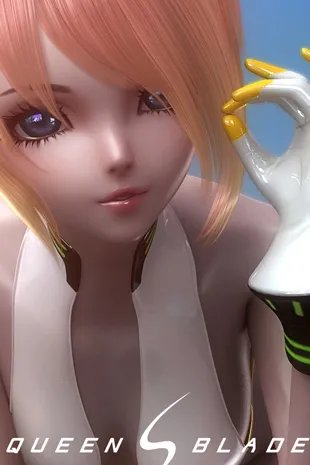 韩18禁3D游戏《女王之刃》主角超级性感壁纸