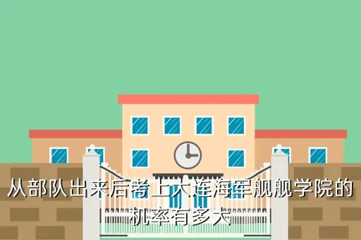 2020年士官学校招生分数，从部队出来后考上大连海军舰舰学院的机率有多大