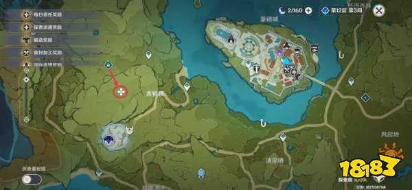 原神蒙德地灵龛详细位置分布路线图 蒙德地灵龛位置大全