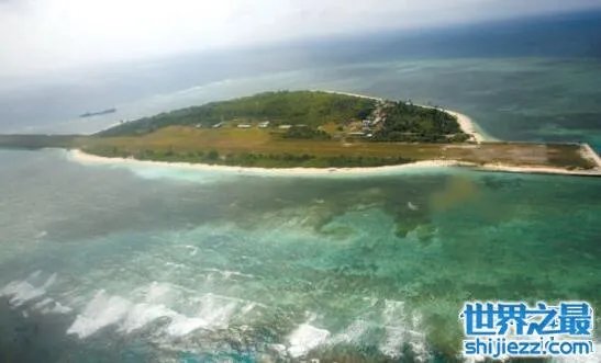 南沙群岛中业岛地图曝光,中业岛是怎么丢的