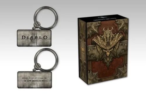 暗黑3国服数字典藏包大礼 一万枚限量纪念铭牌