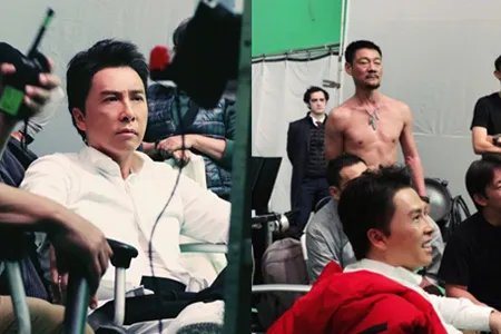 甄子丹新戏工作照 不忘初心继续自我突破