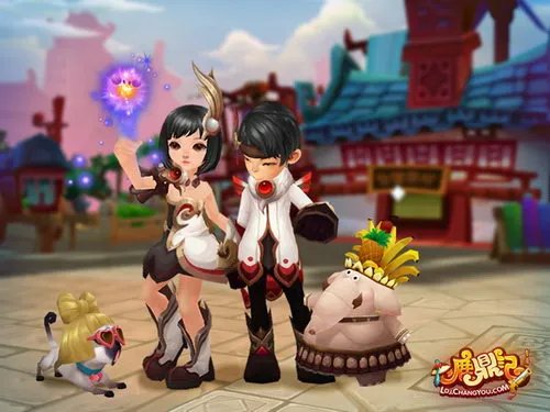 来鹿鼎记获得国庆专属坐骑暗夜之月