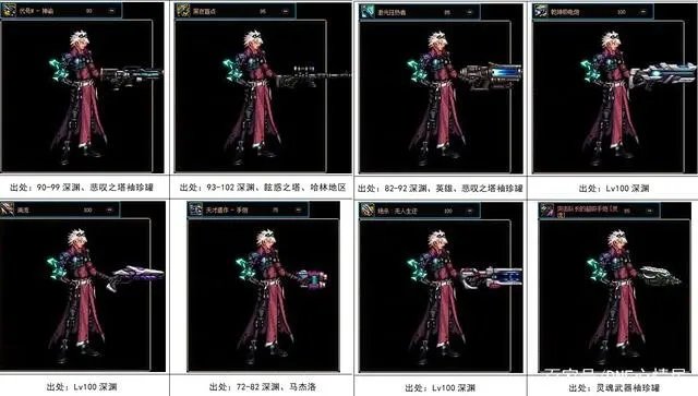 DNF2022合金战士幻化武器哪个好看