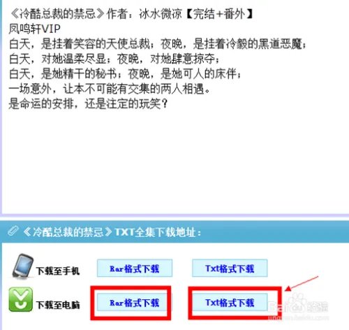 冷酷总裁的禁忌 txt全文下载
