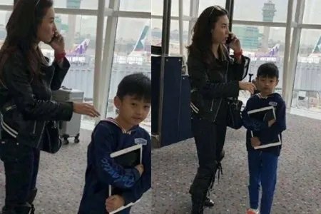 张柏芝晒献血照片获赞 现身机场面对记者不说一字