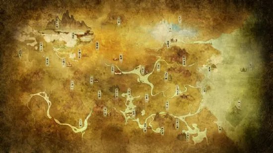 《轩辕剑》网游高精度世界地图概念设定稿发布